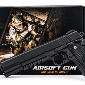 Страйкбольний пістолет VIGOR V304 HI-CAPA 5.1, пластиковий, 6 мм BB, чорний