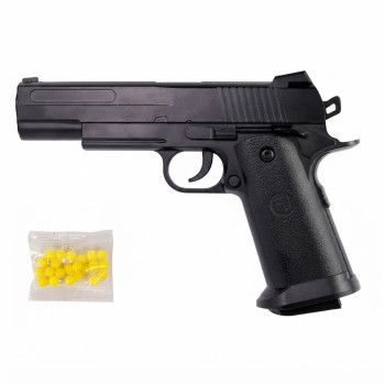 Металевий страйкбольний пістолет VIGOR V18 COLT M1911 (6 мм BB, чорний)