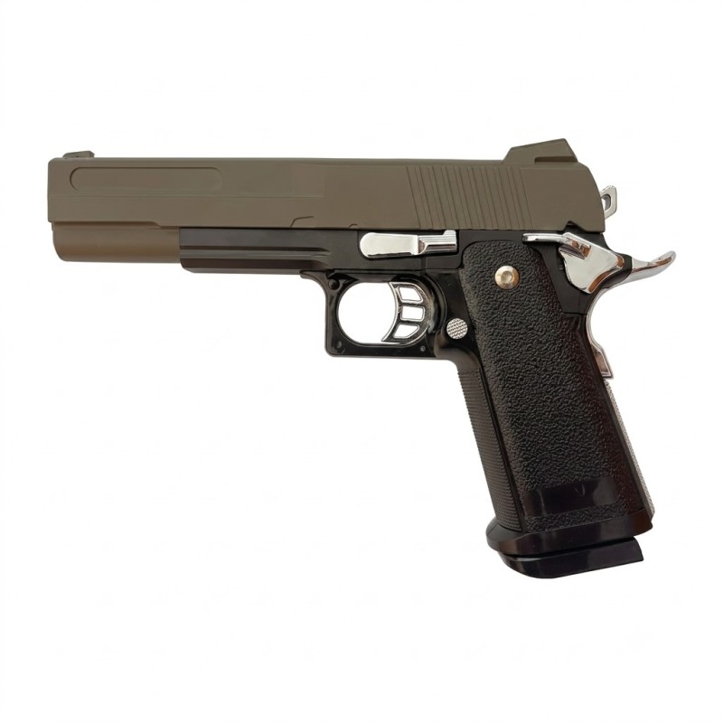 Страйкбольний пістолет VIGOR V306 Brown (HI-CAPA 5.1, пластик + метал, 6 мм)