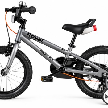 Дитячий велосипед Royal Baby KABLE-BELT DRIVE RB18-45 18 дюймів на ремінному приводі, сірий