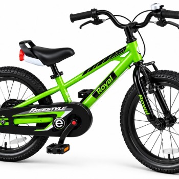 Дитячий велосипед-біговел Royal Baby EZ FREESTYLE RB16-30 16 дюймів зелений, 2 в 1