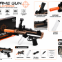 AR0754-3C AR Game Gun — віртуальний ігровий автомат для смартфона з Bluetooth