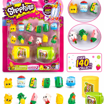Фігурки Shopkins 862118 — насадки на ручки та олівці