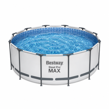 Каркасний басейн Bestway 56420 366×122 см з фільтр-насосом, сходами та тентом (без підстилки)