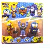 20172 Фигурки героев BRAWL STARS 3шт на планшетке