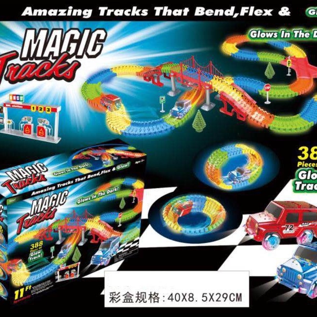 G154919-2731 ПАРКІНГ МЕДЖИК ТРЕК 388 ДЕТАЛЕЙ Magic tracks