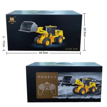 G233080-1552 Дитячий бульдозер на радіокеруванні 11 каналів Huina 1:16