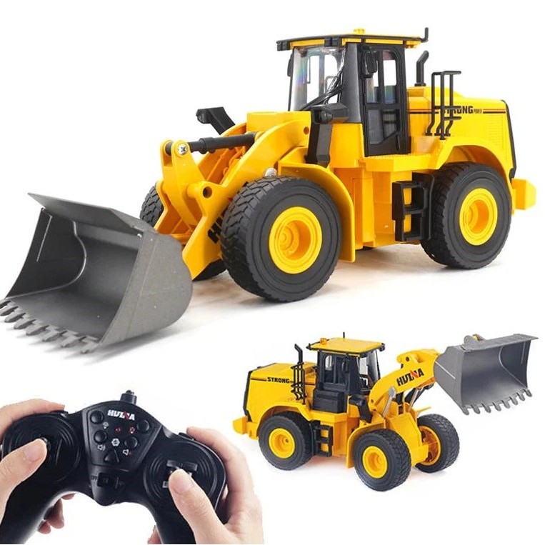G233080-1552 Дитячий бульдозер на радіокеруванні 11 каналів Huina 1:16