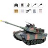 G239437-ZY021-817  БОЄВИЙ ТАНК СПОЛУЧЕНІ ШТАТИ  акумуляторний радіокерований зі звуком сірий стріляє арбізом кульками