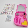 G266051-MBK-335 Дитячий набір для нігтів та татуювань "Clutch Bag Girl's Creator"
