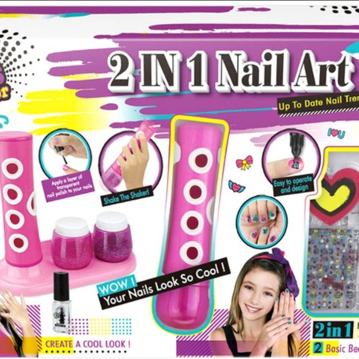 G266052-MBK-357 Набір для манікюру "Nail Art Girl's Creator" 2 in 1