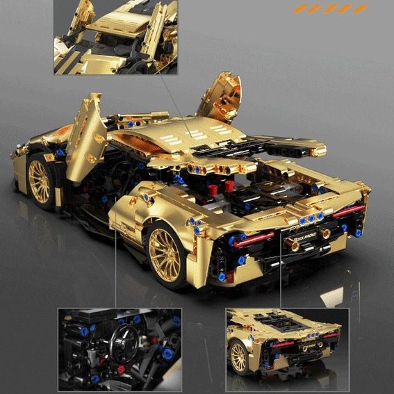Конструктор Lamborghini Gold 1309 деталей G439476-T1005