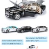G458901-DC24102 Металева машинка 1:24 Rolls-Royce Phantom 3 кольори інерція, світло, звук