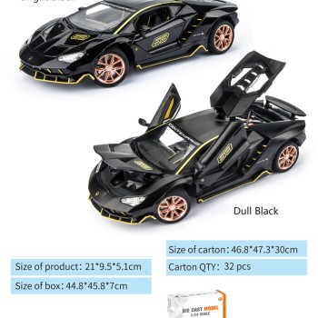 G458907-DC24262 Металева машинка MiniAuto 1:24 Lamborghini LP770 Model 2 види