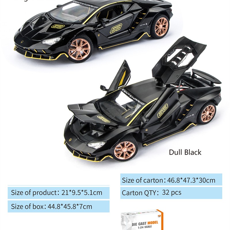 G458907-DC24262 Металева машинка MiniAuto 1:24 Lamborghini LP770 Model 2 види