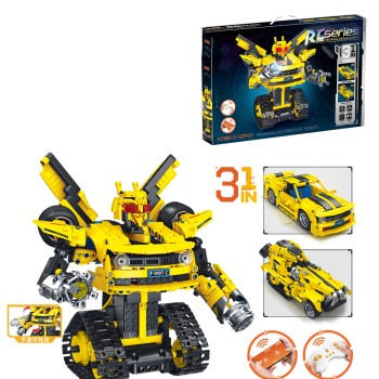 Конструктор Робот-Трансформер на пульті керування Bumblebee 3в1 627 деталей G482923-fc9007