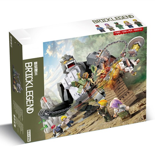G484178-71002 Блоки Brick Legend "Розлючений Король Горил" 1250 деталей