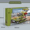 G484247-3904 Іграшковий конструктор Танк з бластером на радіокеруванні 660 деталей