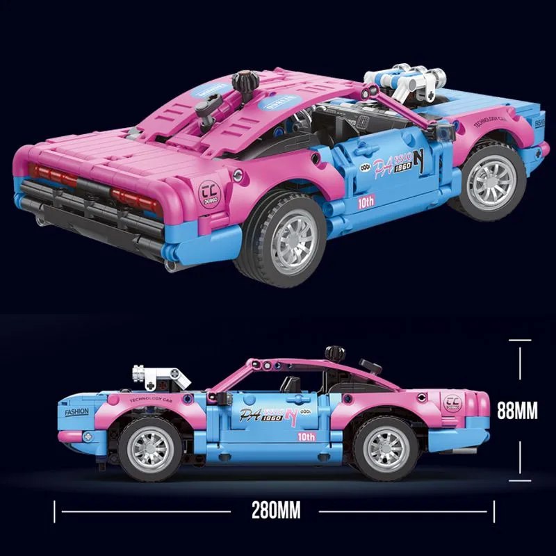 G484278-33020 Іграшкова машинка консруктор Dodge Challenger 925 деталей
