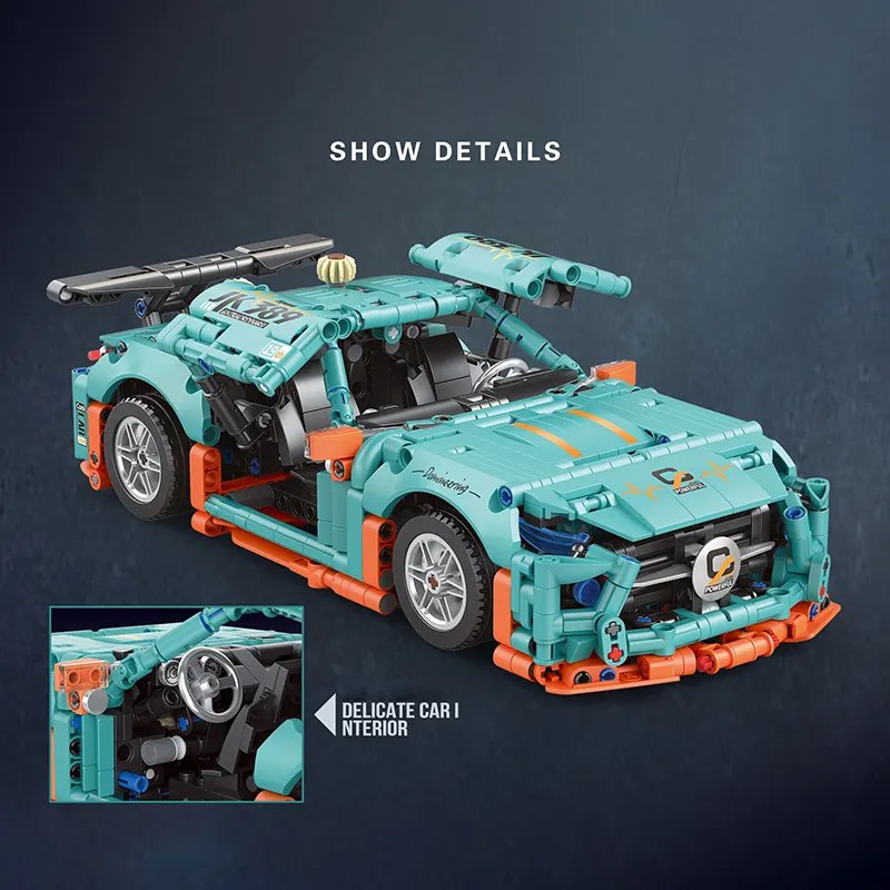 G484280-33024 Іграшкова машинка консруктор Nissan GT-R R35 1294 деталей
