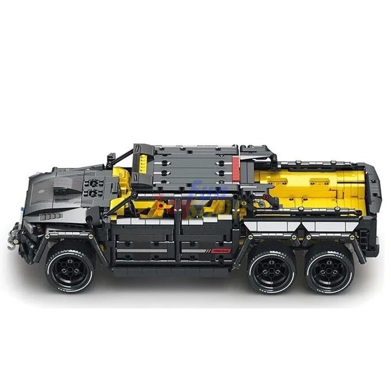 G489491-11001-D Конструктор Позашляховик 6*6 на радіокеруванні 2162 деталі