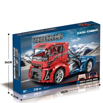 G489498-11008-D Конструктор Фура Volvo Dark Knight на радіокеруванні 2116 деталей