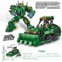G490401-935 Іграшковий конструтор Робот Трансформер/Бульдозер 2в1 465 деталей