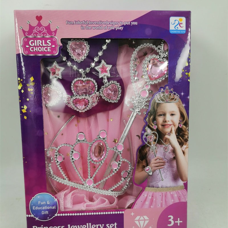 G560698-620-1 Дитячий набір прикрас для принцеси з чарівною паличкою «Princess Jewellery Set»