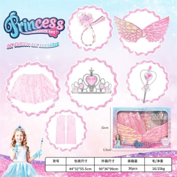 G560711-168-2 Дитячий набір прикрас для принцеси з чарівною паличкою «Princess Accessory Set»