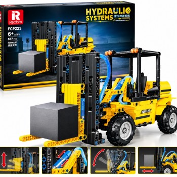 G442180-FC9223 Іграшковий конструктор Навантажувач з гідравлічною подачею 564 деталі