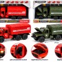 Самоскид іграшковий Автопарк 9493-A з рухомим кузовом, 19 см