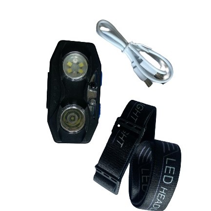 Налобний Фонарь BL-20208 COB Ліхтарик USB шнур Діод COB, OSL, Led
