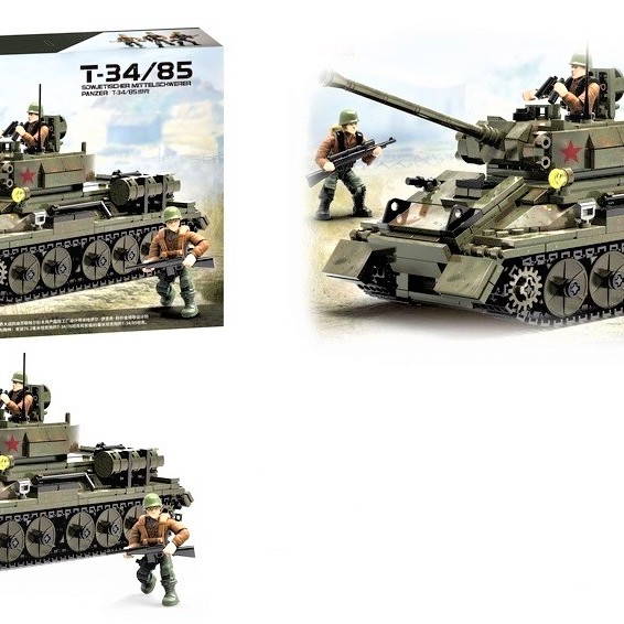 XJ-915 Конструктор Танк-Т34 854 деталі