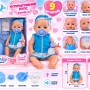 Інтерактивний пупс Baby Born 800059-19, 9 функцій, світло та звук