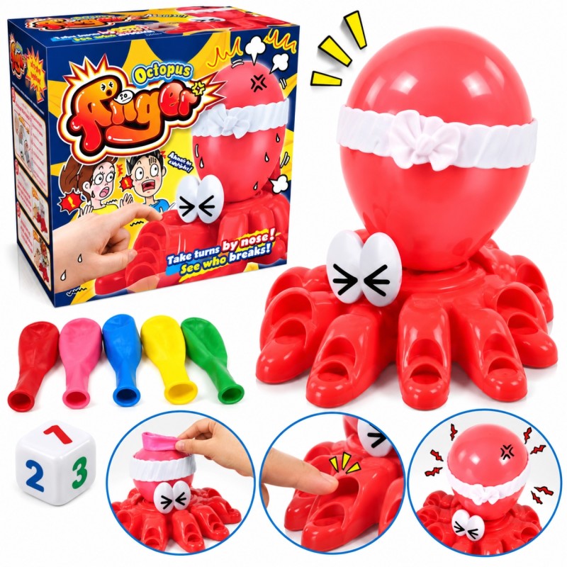 Настільна гра Восьминіг гніву 1111-25 з повітряними кульками