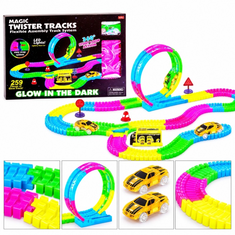 Гнучкий автотрек Magic Tracks G161361-325 із двома машинками