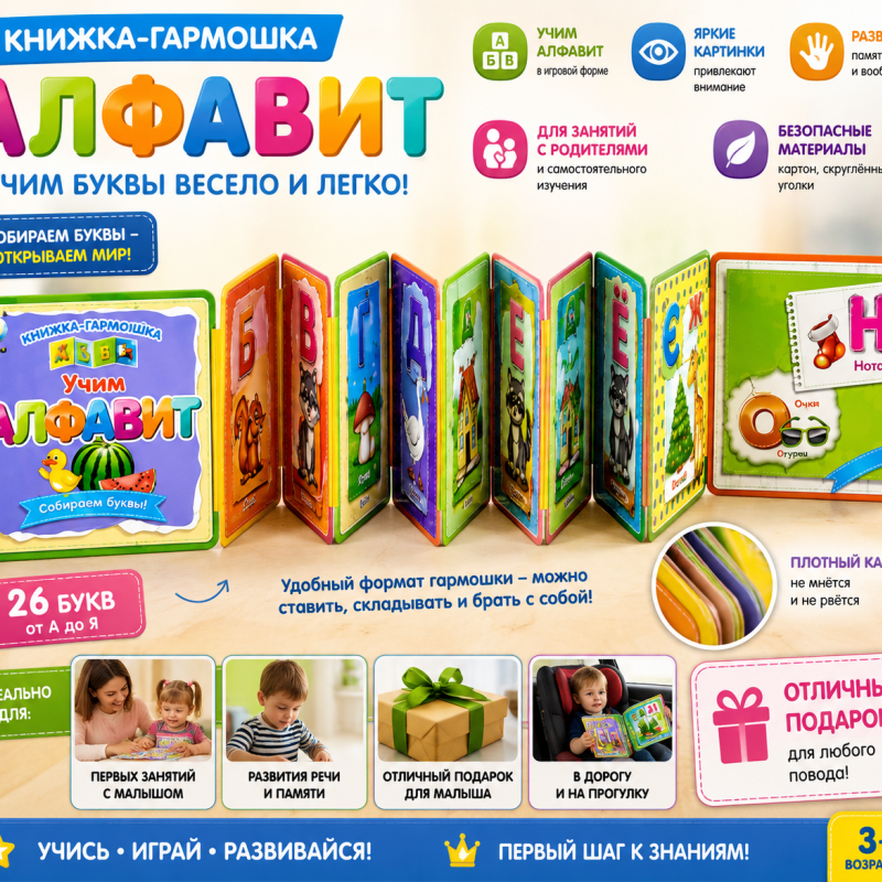 Навчальна книжка «Азбука» 519D/E