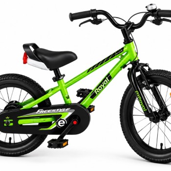 Дитячий велосипед-біговел Royal Baby EZ FREESTYLE RB14-30 14 дюймів зелений, 2 в 1