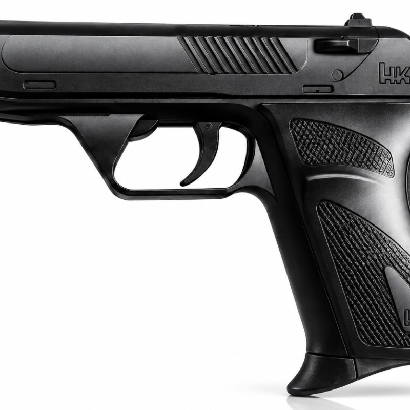 Страйкбольний пістолет VIGOR V4 HK HK4, метал-пластик, 6 мм BB, чорний