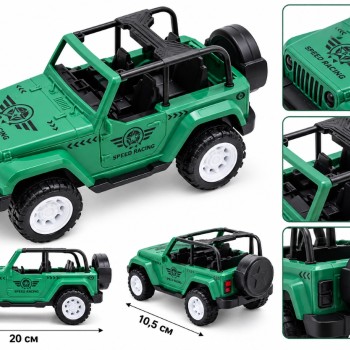 Інерційний джип 018-5, іграшковий позашляховик 20 см
