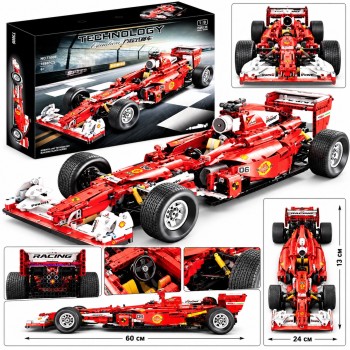 Конструктор гоночний автомобіль Формула-1 Technic Formula Cars F1 T5006, спортивний болід
