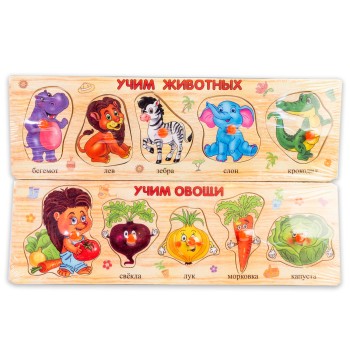 5515 Дерев'яні фрукти пазл