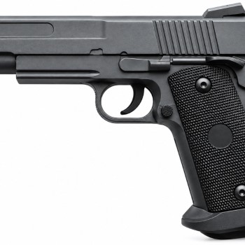 Металевий страйкбольний пістолет VIGOR V18 Silver Grey COLT M1911 (6 мм BB)