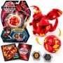 Ігровий набір Бакуган Bakugan, кулька-трансформер 7,5 см з картками та магнітними BakuCores