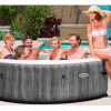 СПА-БАСЕЙН GREYWOOD DELUXE INTEX 28442, 216 х 71 см (6-х місний, 1 741 л/год, тент, підголовники, підстилка, аеромасаж)