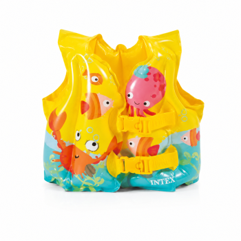 Надувний плавальний жилет Intex 59661NP Tropical Buddies Swim Vest 41 × 30 см