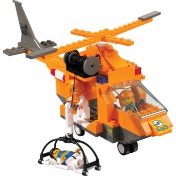 Конструктор SRS RESCUE TEAM 160 ДЕТАЛЕЙ БЕЗ КОРОБКИ