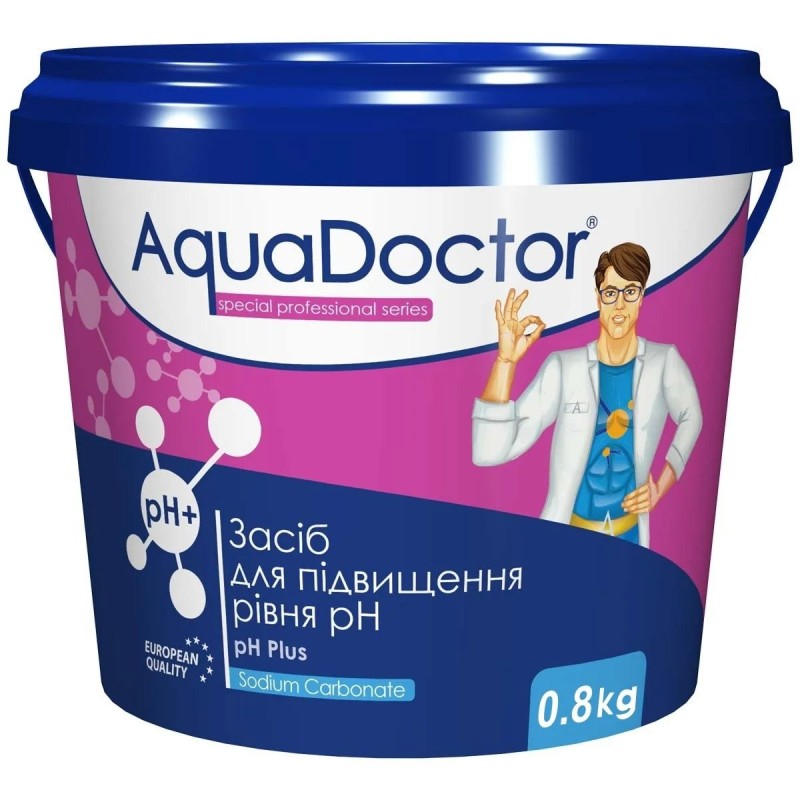Засіб для підвищення рівня pH Aquadoctor pH Plus 0.8 кг 036558
