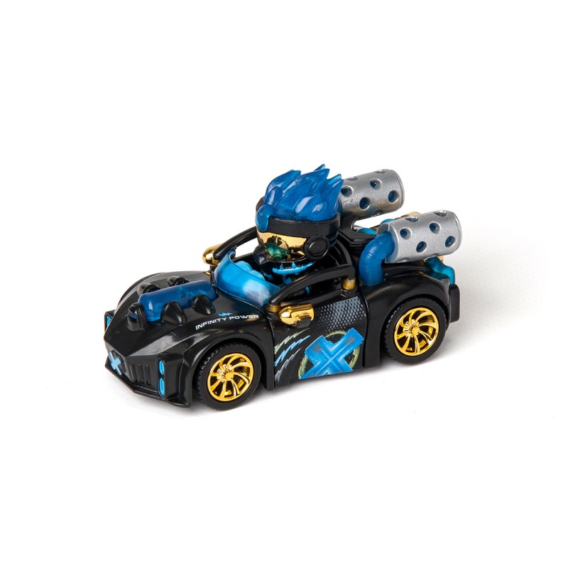 PTR1D208UA01 Машинка-конструктор T-RACERS - МІКСУЙ ТА ДРАЙВУЙ з гонщиком, в дисплеї