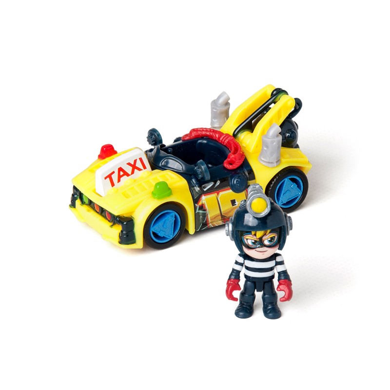 PTRSD014IN11 Ігровий набір T-RACERS - ТУРБОКРАН машинка-конструктор, гонщик